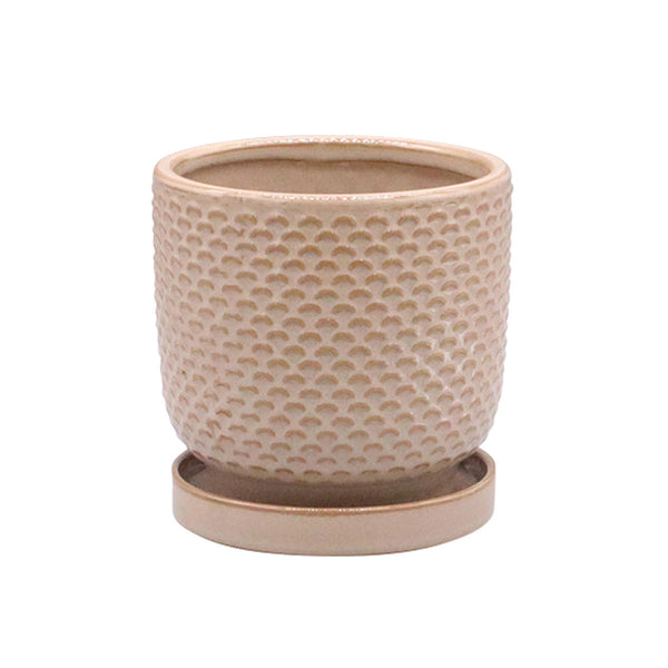 植木鉢ニードポットAタイプLサイズ受け皿付き