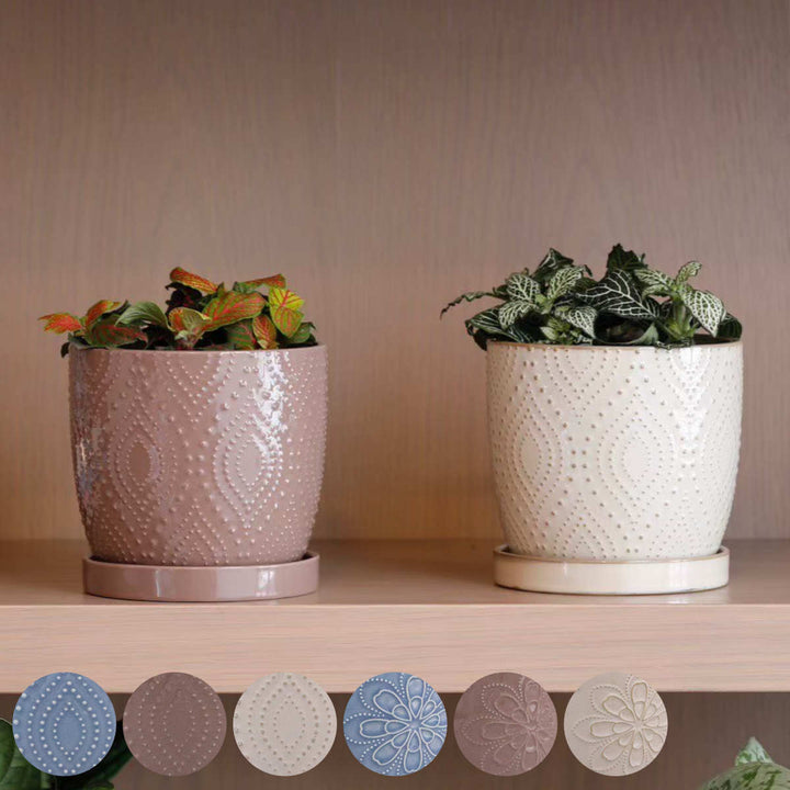 植木鉢ドーセポットS受け皿付き