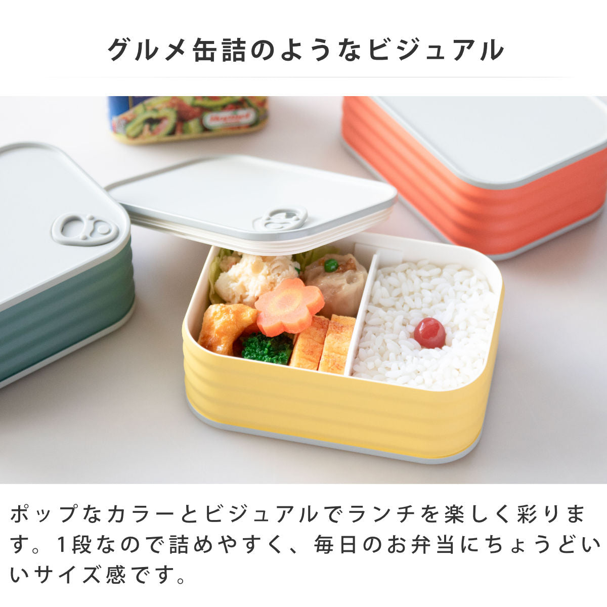 弁当箱 600ml イートカン ランチボックス TAKENAKA – ハウジー