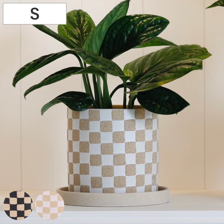 植木鉢ソンブラポットS受け皿付き