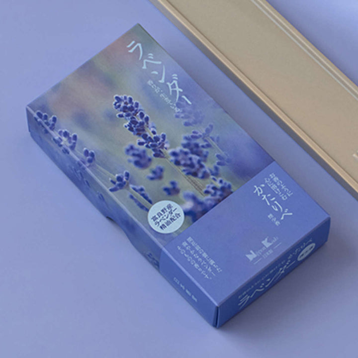 線香かたりべバラ詰ラベンダーホワイトローズ白梅