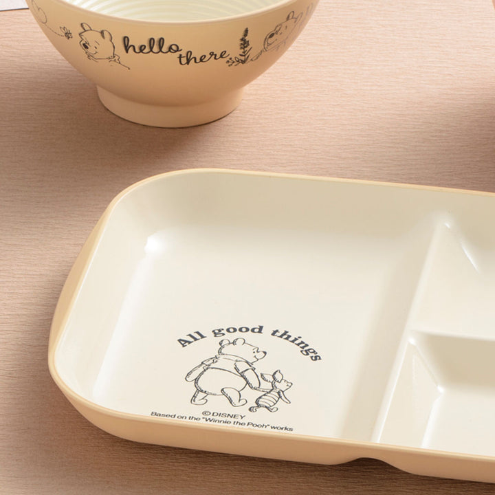 ランチプレート茶碗汁椀ボウルマグカップPoohBeeキッズセット50くまのプーさん