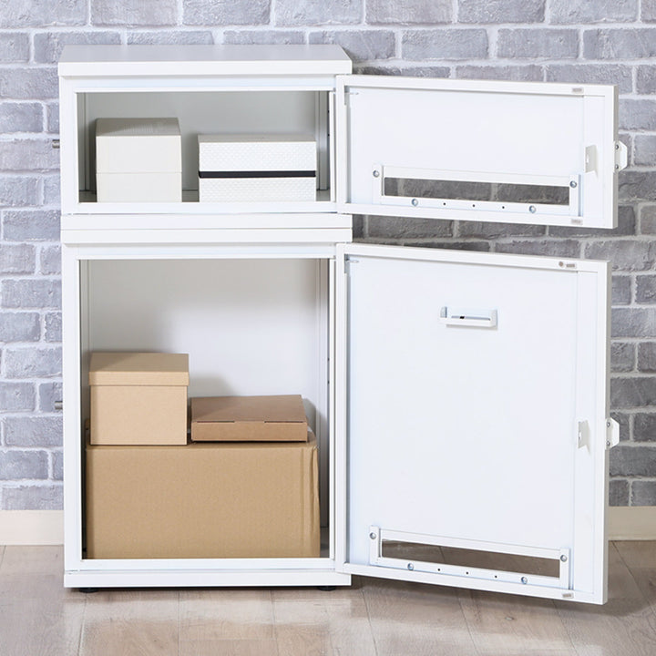 宅配ボックススチール宅配ボックスLuca2段