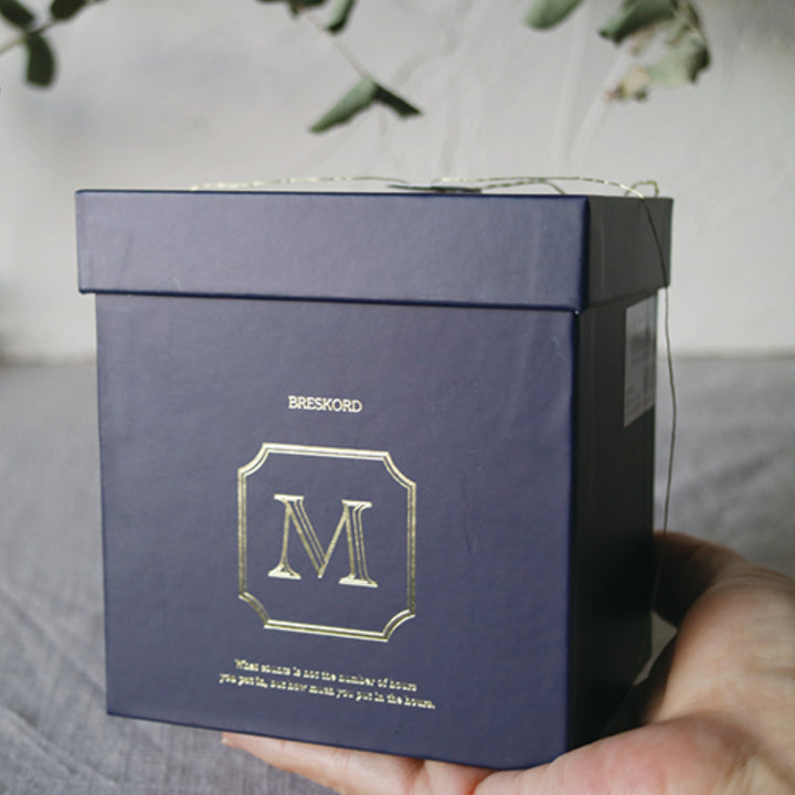 目覚まし時計イニシャル連続秒針InitialAlarmClock