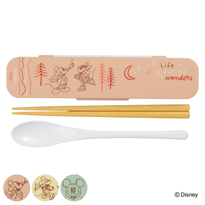 箸スプーンセットミッキーミニー