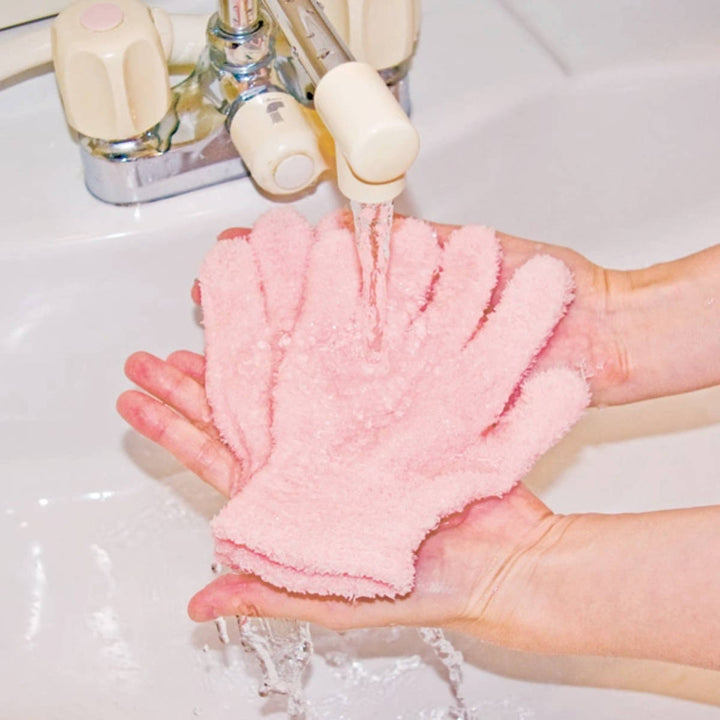 おそうじ手袋マイクロファイバー洗剤いらず