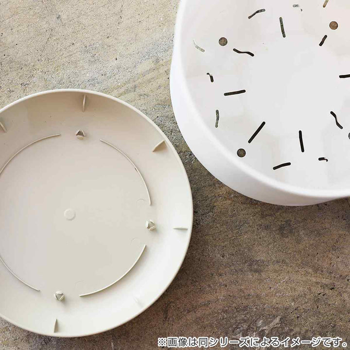 プランターエスジーアイプランターオーバル受け皿付き