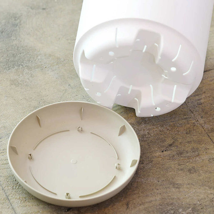 植木鉢エスジーアイポットM6号受け皿付き