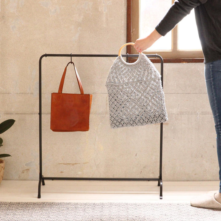 ハンガーラックジョセフアイアンロー組立式幅71cm収納幅71×奥行30×高さ80cm