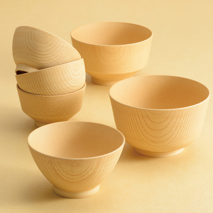 丼鉢白樹抗菌羽反