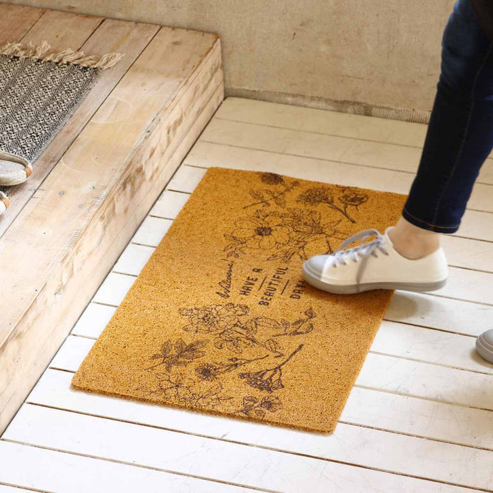 玄関マットふかふかテラスマット75×45cm