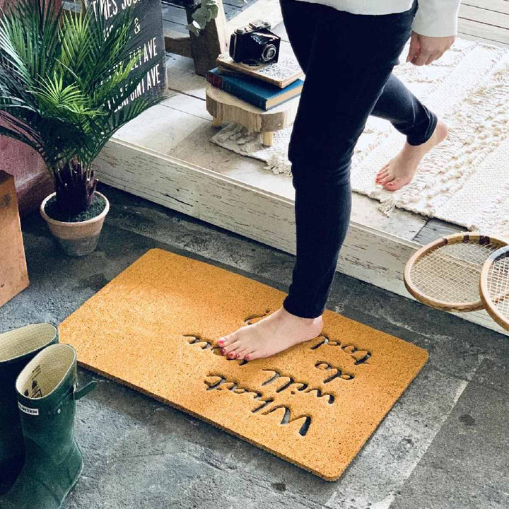 玄関マットふかふかテラスマット75×45cm