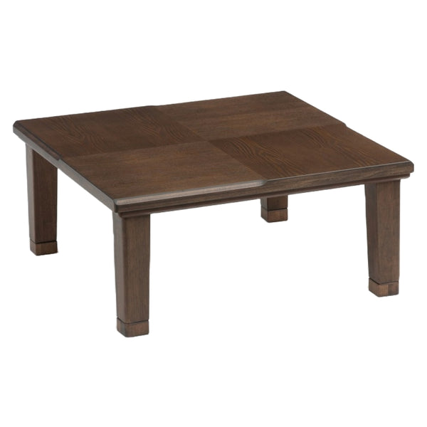 こたつテーブル継ぎ脚幅90cm正方形小倉