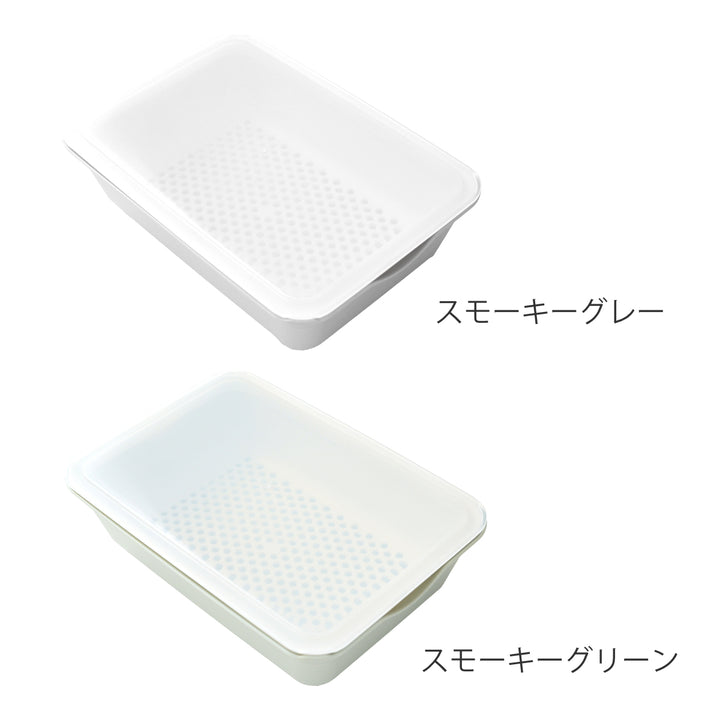 イージーバットザル3点セット深型蓋付き電子レンジ対応日本製