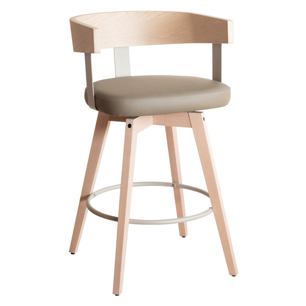カウンターチェア回転式座面高67cmバーチェアSatio