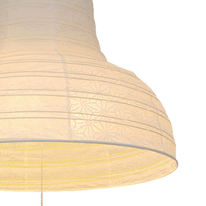 ペンダントライト3灯fuji揉み紙極み麻葉日本製和風天井照明