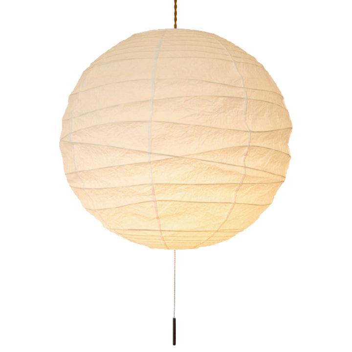 ペンダントライト3灯shingetu真月揉み紙日本製和風天井照明