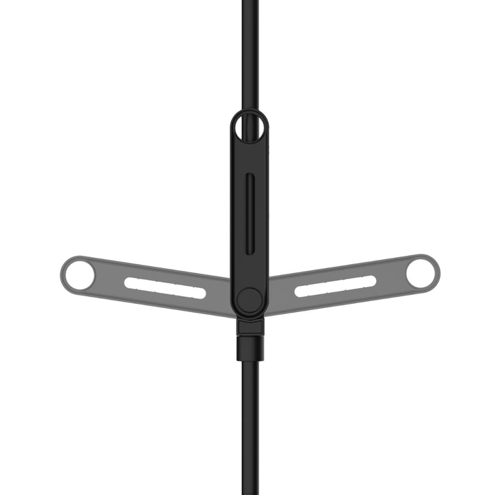 室内物干し竿受け室内つっぱり竿受け2段