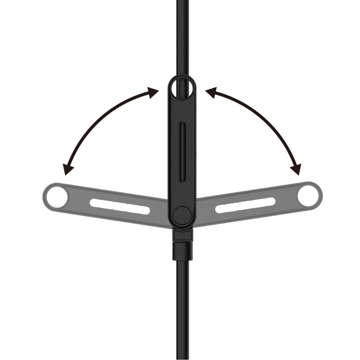 室内物干し竿受け室内つっぱり竿受け2段