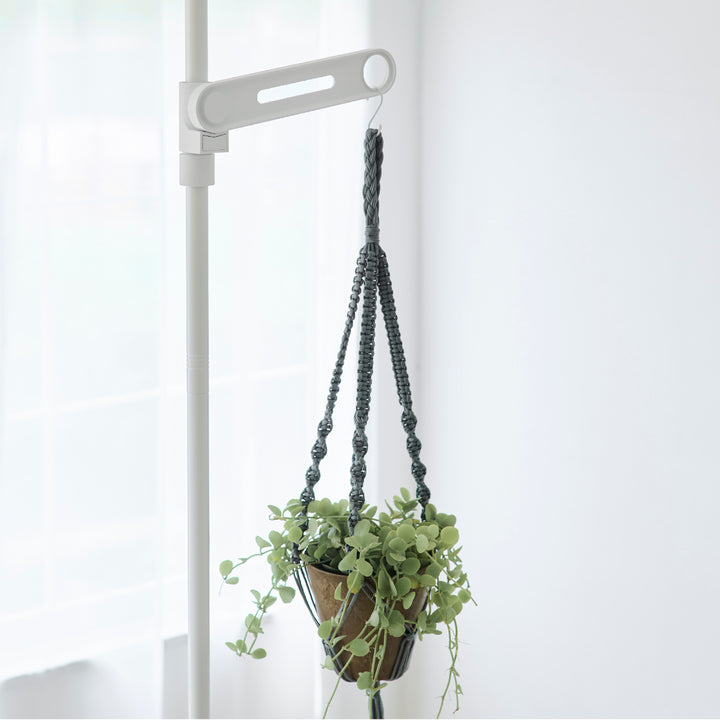 室内物干し竿受け室内つっぱり竿受け1段