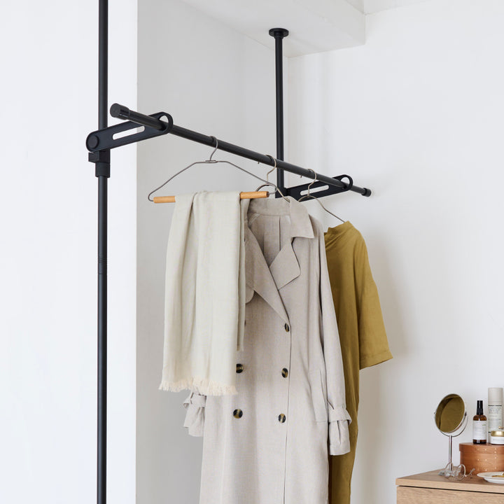 室内物干し物干し竿95～170cm長さ調節