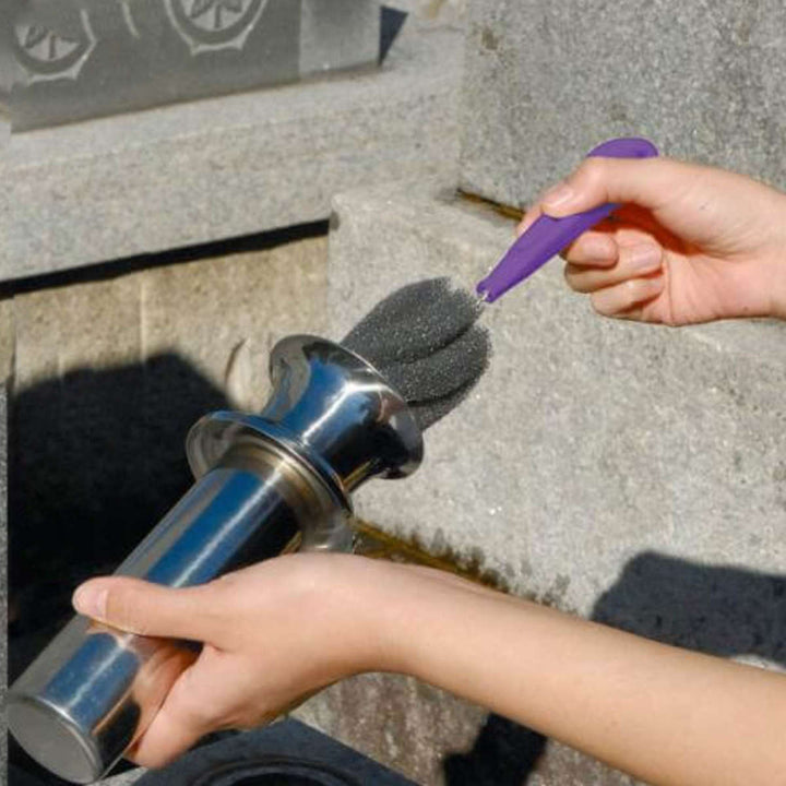 お墓洗い墓石用花立て洗いスポンジSサイズ