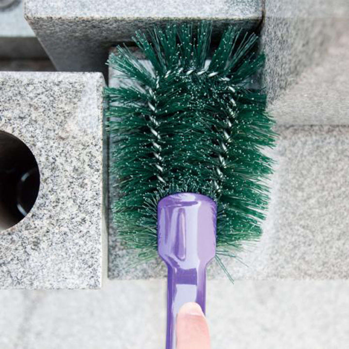 お墓洗い墓石用角洗いブラシ