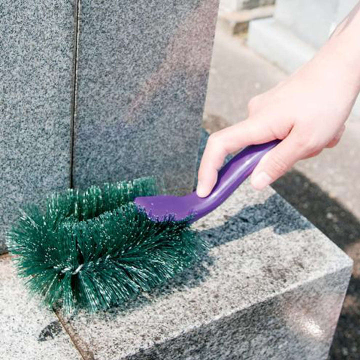 お墓洗い墓石用角洗いブラシ