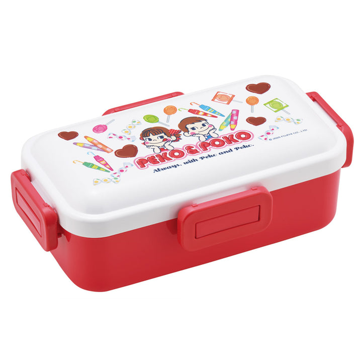 弁当箱530ml抗菌ふわっと弁当箱ペコちゃんおかし