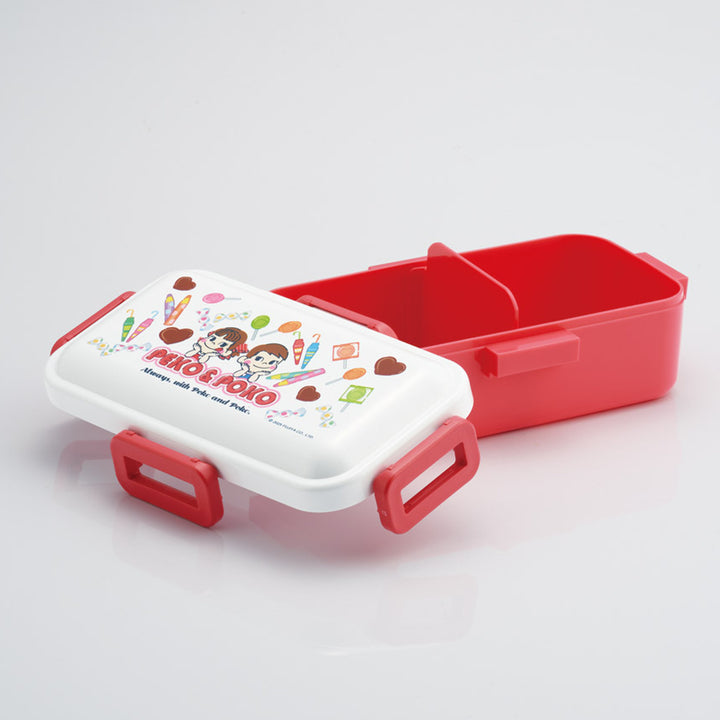 弁当箱530ml抗菌ふわっと弁当箱ペコちゃんおかし