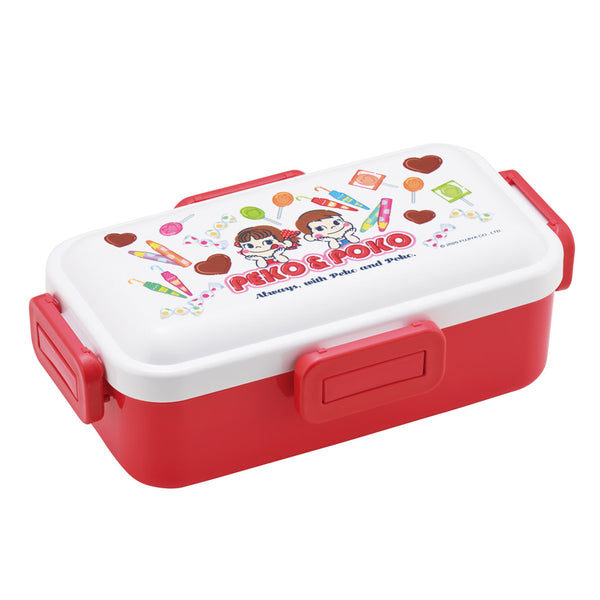 弁当箱530ml抗菌ふわっと弁当箱ペコちゃんおかし