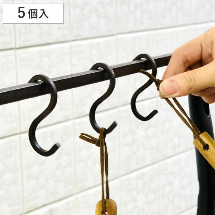 フックジョセフアイアンミニS字フック5個入り
