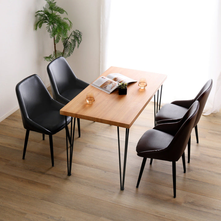 ダイニングチェア座面高42.5cmヴィンテージ風