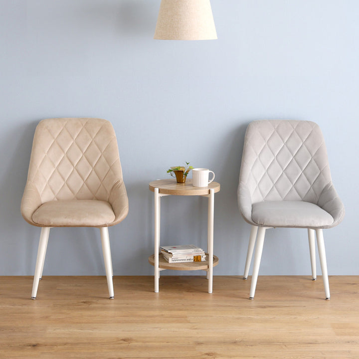 大人かわいいダイニングチェアLaird座面高42.5cm