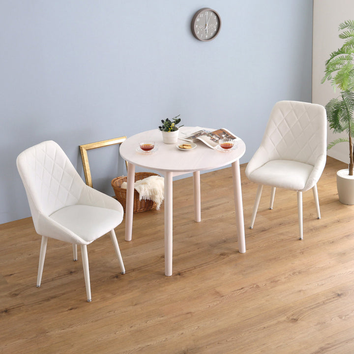 大人かわいいダイニングチェアLaird座面高42.5cm