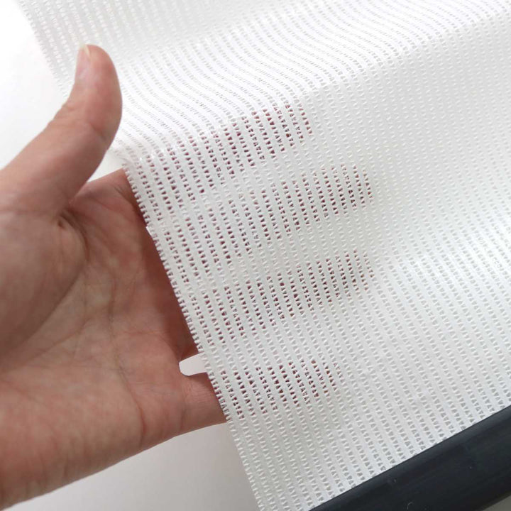 日除け遮熱オーニング90cm×180cmホワイトシルバー