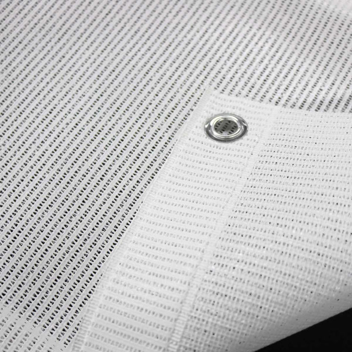 日除け遮熱オーニング90cm×180cmホワイトシルバー