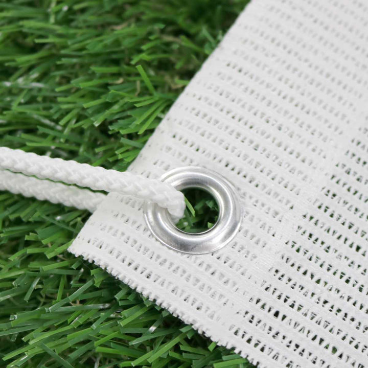 日除け遮熱オーニング180cm×240cmホワイトシルバー