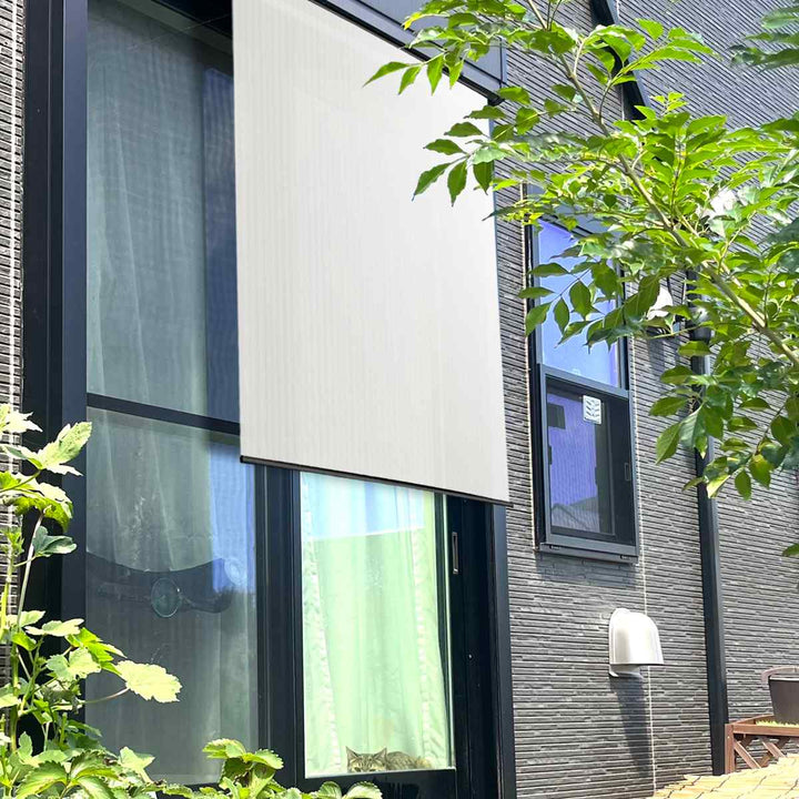 日除けシェード遮熱日除け名人レールタイプ90cm×120cm