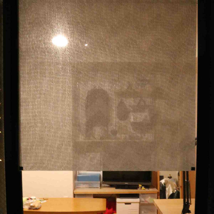 網戸シート網戸に取り付ける目隠しシート遮光遮熱90cm×90cm