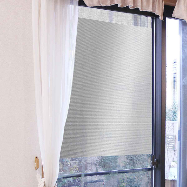 網戸シート網戸に取り付ける目隠しシート遮光遮熱90cm×90cm