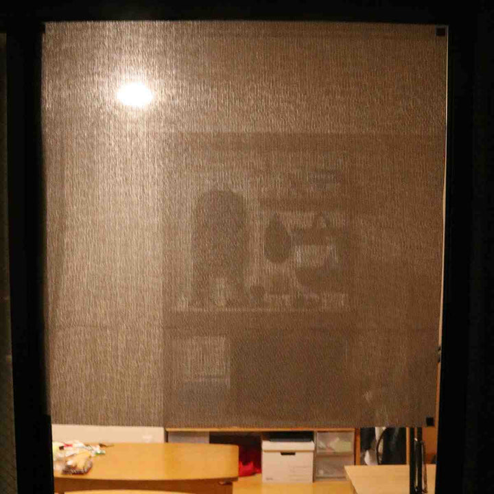 網戸シート網戸の外側に取り付ける目隠しシート防虫タイプ90cm×90cm