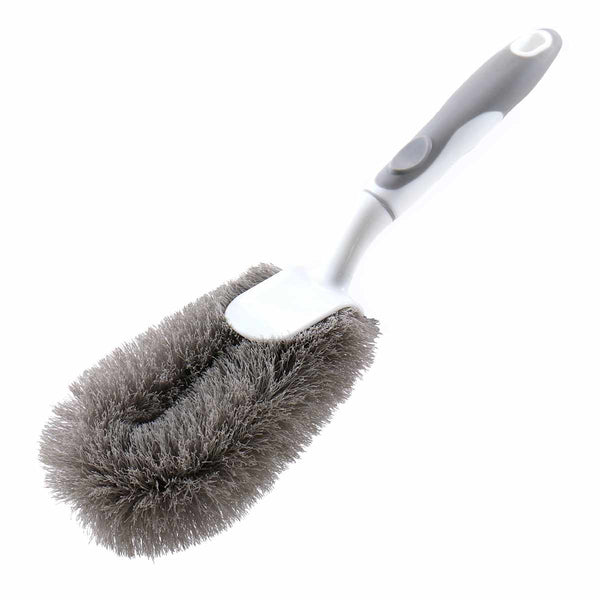 ハンドル付きたわしカビ腐食に強い浴室床キッチン鍋やわらか大サイズ