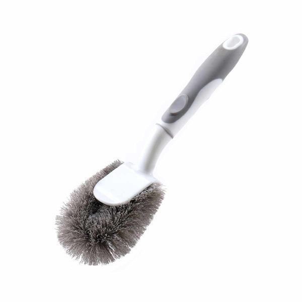 ハンドル付きたわしカビ腐食に強い浴室床キッチン鍋やわらか小サイズ