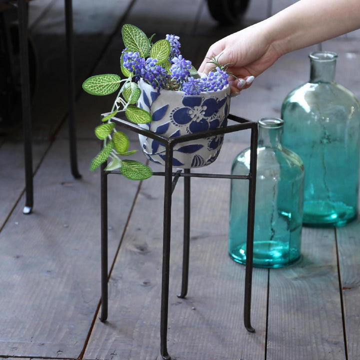 花台ジョセフアイアンフラワープランターラックSサイズ