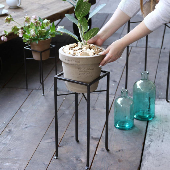 花台ジョセフアイアンフラワープランターラックMサイズ