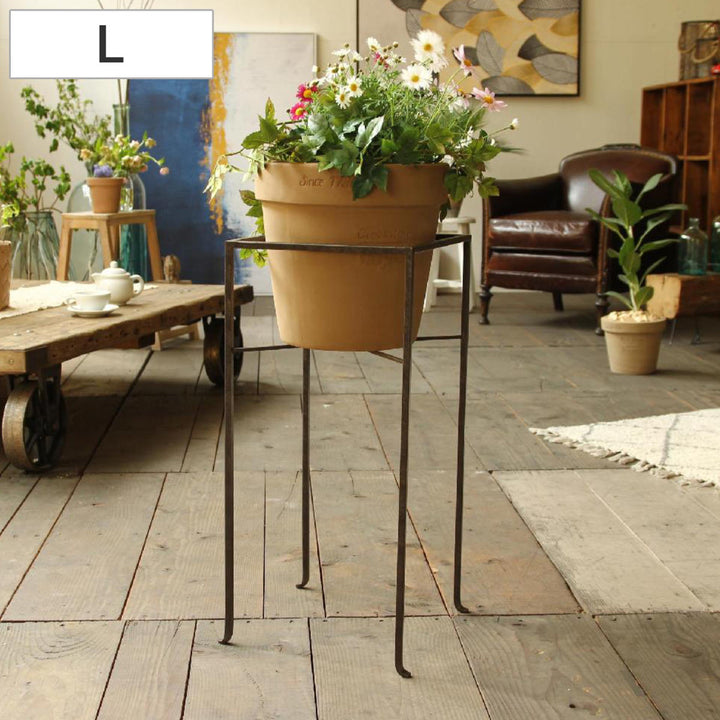花台ジョセフアイアンフラワープランターラックLサイズ