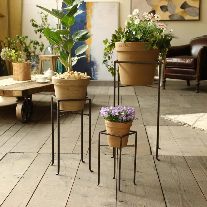 花台ジョセフアイアンフラワープランターラックLサイズ