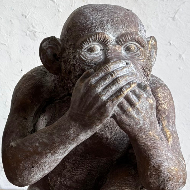 オブジェデコールセメントオブジェ見ザル聞カザル言ワザル3匹組