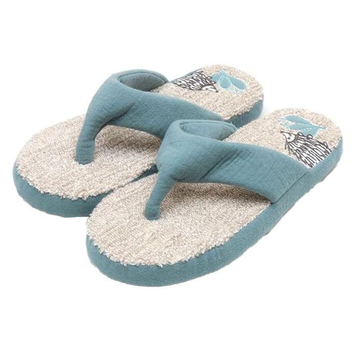 スリッパリサ・ラーソン鼻緒スリッパはりねずみ約26.0cm洗える